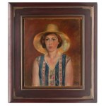 Henryk Hayden (1883 Varšava - 1970 Paříž), Portrét ženy v klobouku, 1931.