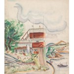 Irena Hassenberg (1884 Warszawa - 1953 Paryż), Widok z Biarritz
