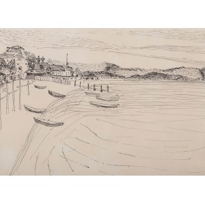 Wladyslaw Brzosko (1912 Reads/Siberia-2011 Arizona), Sopot. On the shore of III