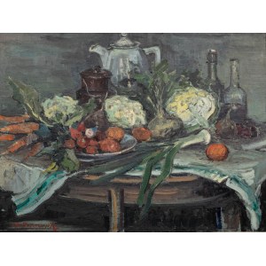 Eugeniusz Dzierzencki (1905 Varsovie - 1990 Sopot), Nature morte