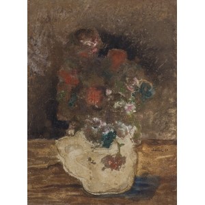 Jankiel Adler, Kwiaty w wazonie, 1929