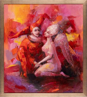 Olena Matsehora, Błazen i anioł, 2018