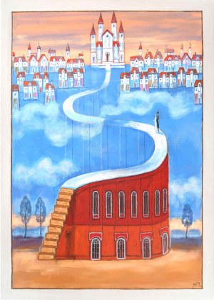 Mikołaj Malesza, Podniebny spacer, 2024