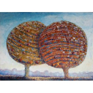 Jacek Caputa, Golden Trees, 2024
