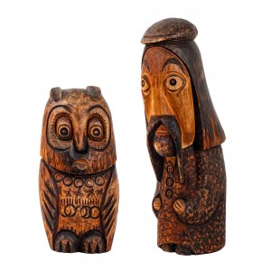 Artiste méconnu, Le Christ et le hibou folklorique