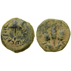 Rzym prowincjonalny, prutah, (42-43 ne), Jerozolima