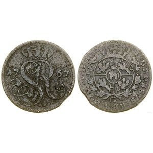 Poland, 1 grosz, 1767 G, Kraków