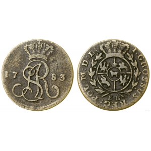 Poland, 1 grosz, 1783 EB, Warsaw