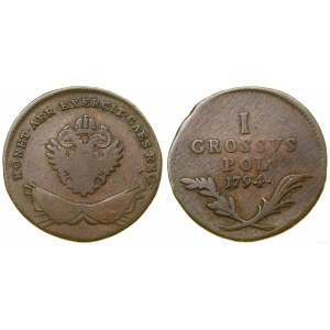 Polska, 1 grosz, 1794, Wiedeń