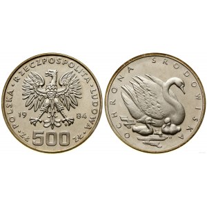 Poland, 500 zloty, 1984, Warsaw