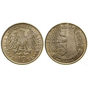 Poland, 10 zloty, 1964, Warsaw