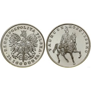 Poland, 100,000 gold, 1990, Solidarity Mint (USA)