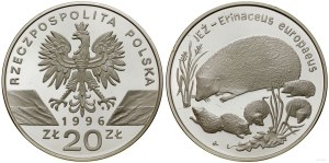 Poland, 20 zloty, 1996, Warsaw