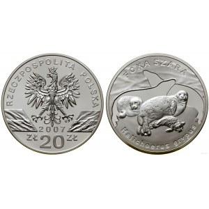 Polska, 20 złotych, 2007, Warszawa