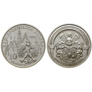 Poland, 10 zloty, 2000, Warsaw