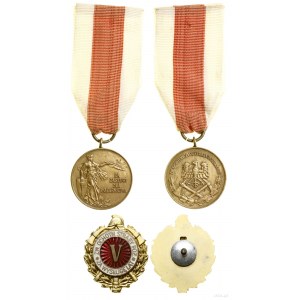 Pologne, ensemble de 2 médailles