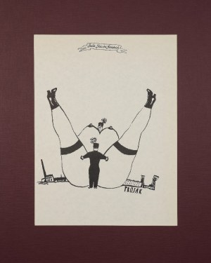 Andrzej CZECZOT (1933-2012), Trojak - z cyklu „Suita Tańców Polskich”, 1980