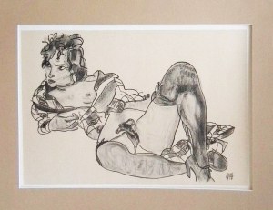 Egon Schiele (1890-1918), Prowokatorka, (1918) 1978