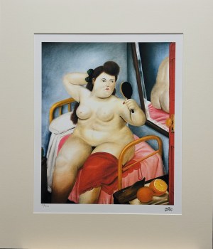 Fernando Botero (1932 - 2023),La Toilette