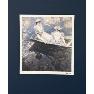 Oscar Claude Monet (1840-1926) Girls on a boat 1887