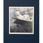 Oscar Claude Monet (1840-1926) Dziewczęta na łódce 1887