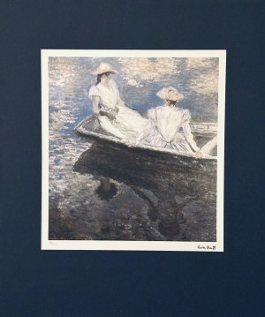 Oscar Claude Monet (1840-1926) Dziewczęta na łódce 1887