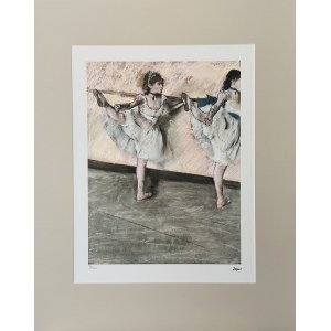 Edgar DEGAS (1834 Paris - 1917 Paris) Two Dancers at the Bar (1877)