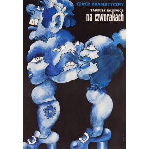 proj. Waldemar ŚWIERZY (1931-2013), On all fours, 1972