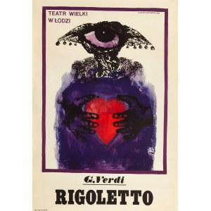 proj. Janusz WIKTOROWSKI (ur. 1939), Rigoletto, 1967