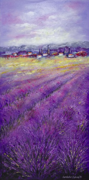 Anna Sandecka-Ląkocy, Scent of lavender, 2024