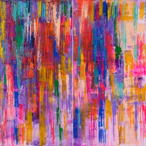 Gossia Zielaskowska, Traces (diptych), 2024