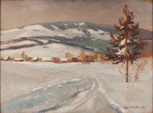 Stefan Filipkiewicz (1879 Tarnów - 1944 Mauthausen-Gusen), Zimowy pejzaż