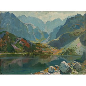 Michał Stańko (1901 Sosnowiec - 1969 Zakopane), Morskie Oko, 1938