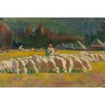 Michał Stańko (1901 Sosnowiec - 1969 Zakopane), Baca in the Koscieliska Valley