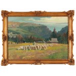 Michał Stańko (1901 Sosnowiec - 1969 Zakopane), Baca in the Koscieliska Valley
