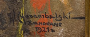 Wawrzyniec Chorembalski (1888 Zawichost - 1965 Warszawa), Góral z fajką, 1921