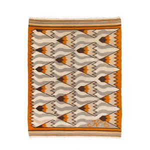 Kazimierz Brzozowski (1871 - 1945 ), Verein Kilim in Zakopane, Kilim Krokusy, Zwischenkriegszeit