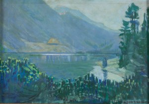 Alfred Terlecki (1883 Kielce - 1973 Zakopane), Morskie Oko, 1917