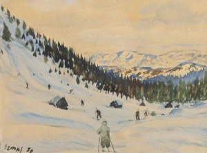 Stefan Szmaj (1893 - 1970 ), Dolina Jaworzynki, 1936