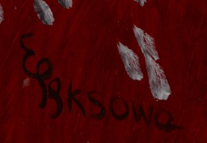 Ewelina Pęksowa (1923 - 2015), Madonna z Dzieciątkiem, około 1970