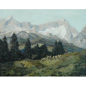 Otto PIPPEL (1878 - 1960), Mountain Landscape
