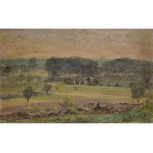 Kasper ŻELECHOWSKI (1863 - 1942), On the Pasture