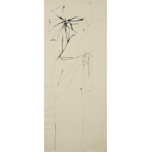 Barbara GAWDZIK-BRZOZOWSKA (nar. 1927), Portrét ženy, 1965
