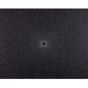 Ryszard Rabsztyn (b. 1984, Olkusz), No Eye Has Seen, No Eear Has Heard (a. Braille, clockwise movement), 2024.