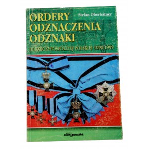 Oberleitner S., Ordery, odznaczenia i odznaki III RP (275)