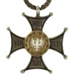 PRL, Krzyż Srebrny Orderu Virtuti Militari z legitymacją, 1968 (107)