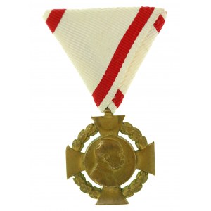Austria, Franciszek Józef, Krzyż Jubileuszowy Wojskowy 1848-1908 (676)