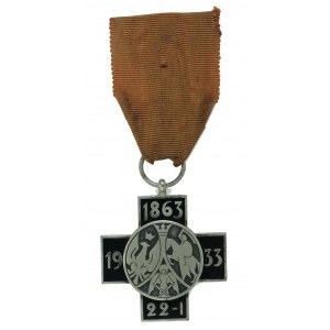 II RP, Krzyż Pamiątkowy 70-lecia Powstania Styczniowego (807)