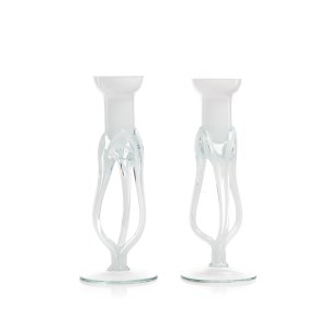 Pair of candlesticks, Smelter Makora