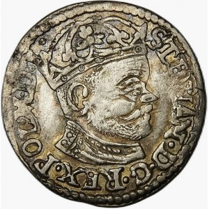 Stefan Batory, trojak 1582, Olkusz